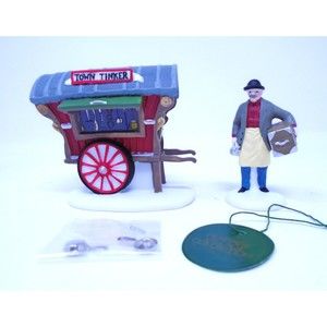 Heritage Village Collection Dept. 56 "Town Tinker" #5646-4 Set of 2